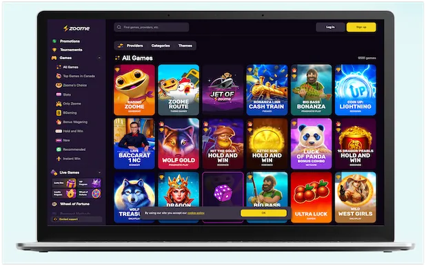 Zoome Casino Online: the Game Library at a Glance